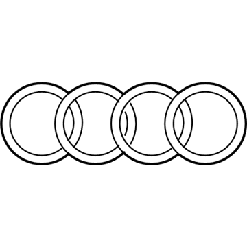 Audi A5 Quattro Emblem - 8T0-853-742-2ZZ
