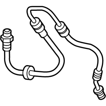 Audi A4 Brake Line - 8W0-611-708-G