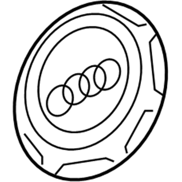 Audi TT Quattro Wheel Cover - 8J0-601-165-A