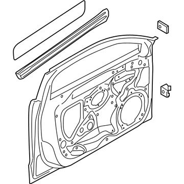 Audi 8V4-831-051-C Door Shell Audi 8V4-831-051-C Door Shell