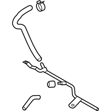 Audi 5Q0-121-064-BB Vent Tube