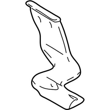 Audi A4 Air Duct - 8D0-819-801