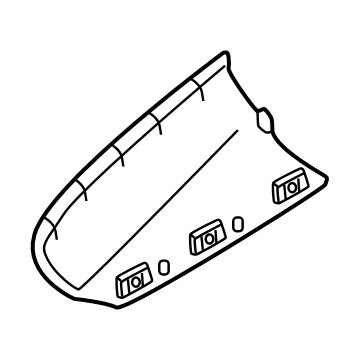 Audi SQ6 e-tron Mirror Cover - 85H-857-995