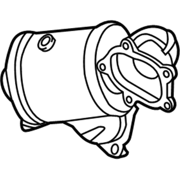 Audi RS7 Exhaust Pipe - 4G0-254-202-NX