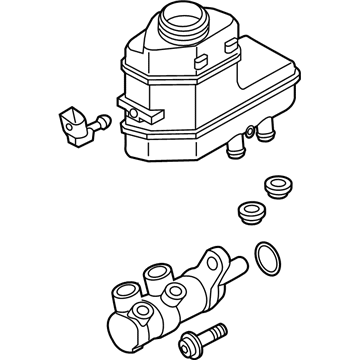 Audi A3 Sportback e-tron Brake Master Cylinder Repair Kit - 5QE-611-015-AQ