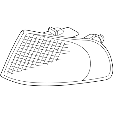 Audi Side Marker Light - 8D0-953-050-B