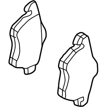 Audi S6 Brake Pads - 4B0-698-151-S