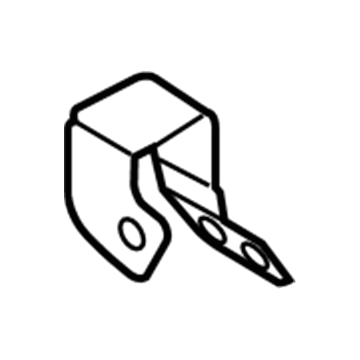 Audi 8T0-863-345 Retaining Bracket 8T0-863-345 Audi Retaining Bracket Illustration 1 of 1