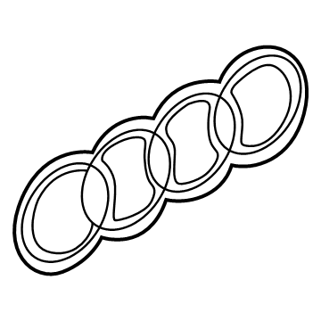 Audi Emblem - 4K8-853-742-B-T94