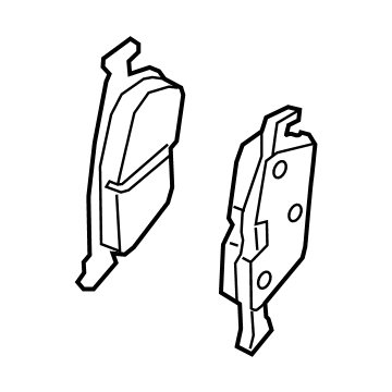 Audi Q3 Brake Pads - 3Q0-698-451-M