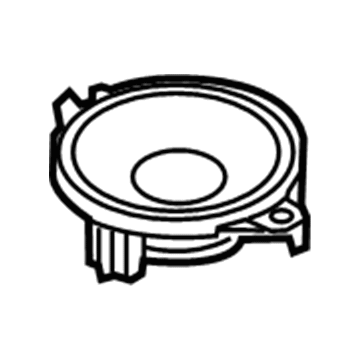 Audi RS7 Car Speakers - 4G0-035-825