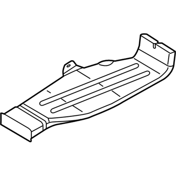 Audi Q8 Air Duct - 4M0-819-812-F