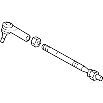 Audi Q7 Tie Rod - 7L0-422-804-D