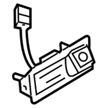 Audi 5N0-827-566-AA Opener Assembly