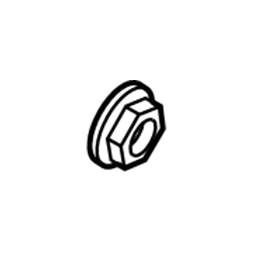 Audi N-905-115-05 Striker Plate Lock Nut