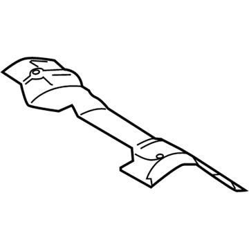 Audi Radius Heat Shield - 5N1-423-981-D
