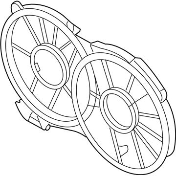 Audi S6 Fan Shroud - 4F0-121-207-M