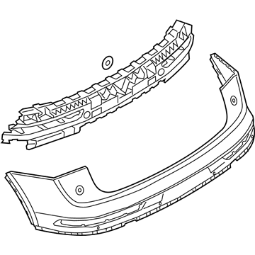 Audi Q5 Bumper Cover - 80A-807-067-A-GRU