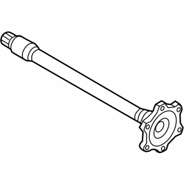 Audi 0CS-409-355-C Stub Shaft Audi 0CS-409-355-C Stub Shaft
