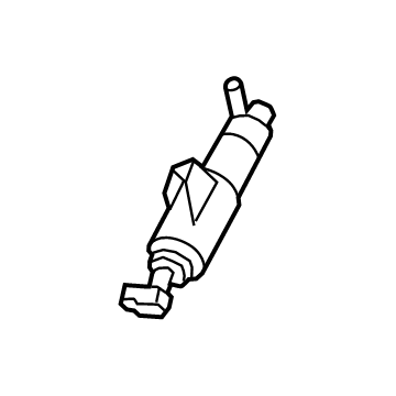 Audi A5 Quattro Windshield Washer Nozzle - 8W6-955-101-B