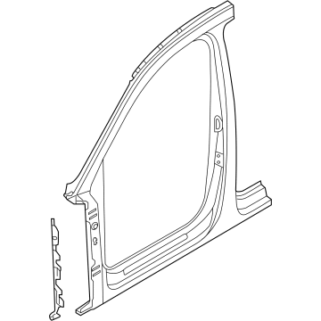 Audi 80F-809-839-STL Aperture Panel 80F-809-839-STL Audi Aperture Panel Illustration 1 of 1