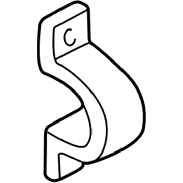 Audi 8A0-511-439 Stabilizer Bar Bracket