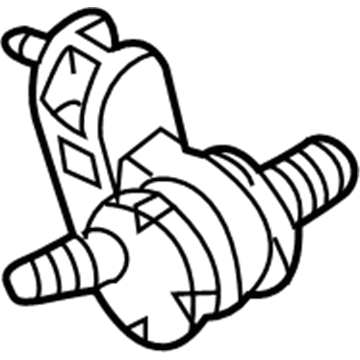 Audi Vacuum Check Valve - 8E0-611-933-AB