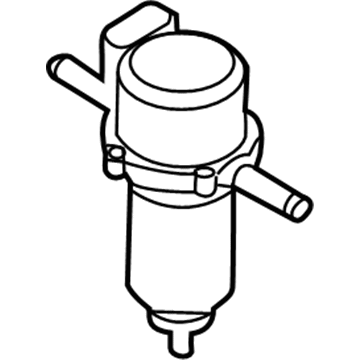 Audi Brake Booster Vacuum Pump - 8E0-927-317-H