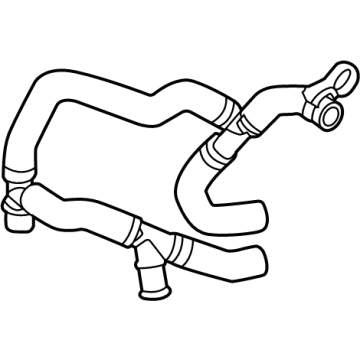 Audi A7 Sportback Water Hose - 4K0-819-342-J