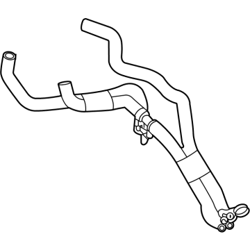 Audi A7 Sportback Water Hose - 4K0-819-460