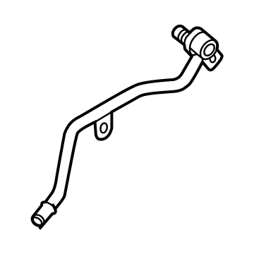 Audi A8 Quattro Transmission Oil Cooler Hose - 4N0-317-817-N
