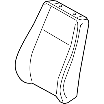 8W0-881-806-BA-IHZ Audi Seat Back Cover Illustration 1 of 1