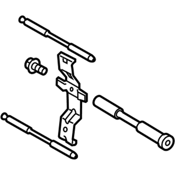 Audi S7 Brake Caliper Repair Kit - 4F0-698-269-B