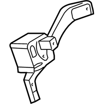 Audi Windshield Wiper Switch - 8P0-953-519-D-9B9