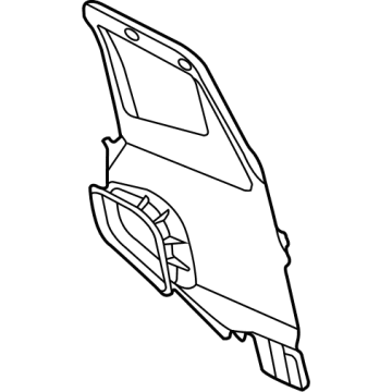 Audi 4N0-129-510-C Air Duct Audi 4N0-129-510-C Air Duct