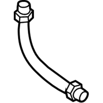 Audi Hydraulic Hose - 4F0-611-707-B