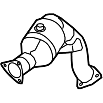 Audi Exhaust Pipe - 8K0-254-252-KX