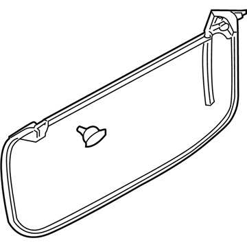 Audi RS5 Door Seal - 8F0-837-912-D