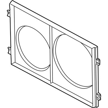 Audi Fan Shroud - 8N0-121-205-A