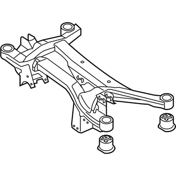 Audi A3 Quattro Rear Crossmember - 1K0-505-235-Q
