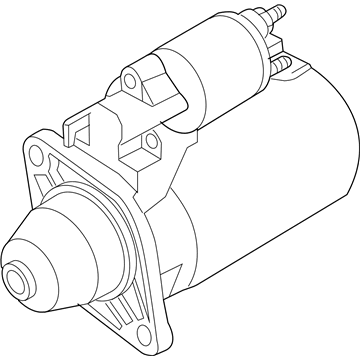Audi 059-911-024-H Starter 059-911-024-H Audi Starter Illustration 1 of 1