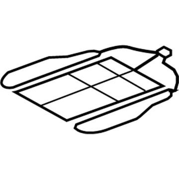 Audi TT Quattro Seat Heater - 8J0-963-555-D
