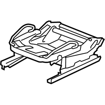 Audi 8J0-881-105-E Seat Frame