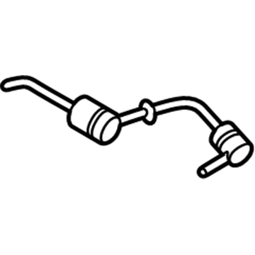 Audi SQ5 Crankcase Breather Hose - 80A-201-991-L