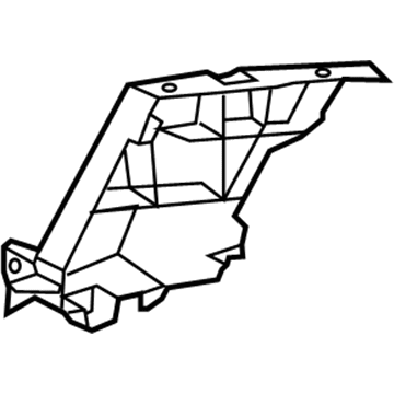Audi 4G8-807-283-C Side Retainer