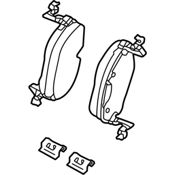Audi Q4 e-tron Brake Pads - 1EA-698-151-D