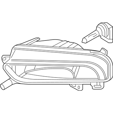 Audi A3 Fog Light - 8V0-941-700-G