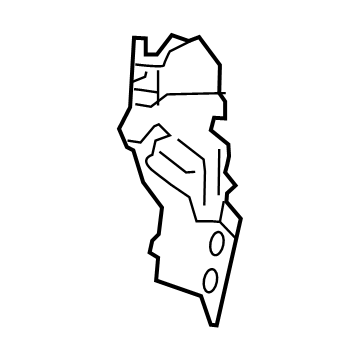 8W6-809-650-B Audi Tail Lamp Pocket Illustration 1 of 1