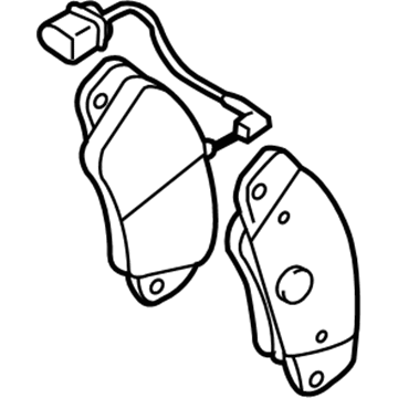 Audi S5 Brake Pads - 8K0-698-151-K