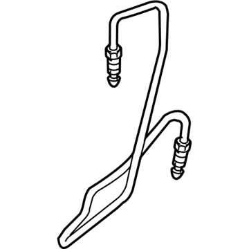 Audi Brake Line - 8K0-614-724-AC